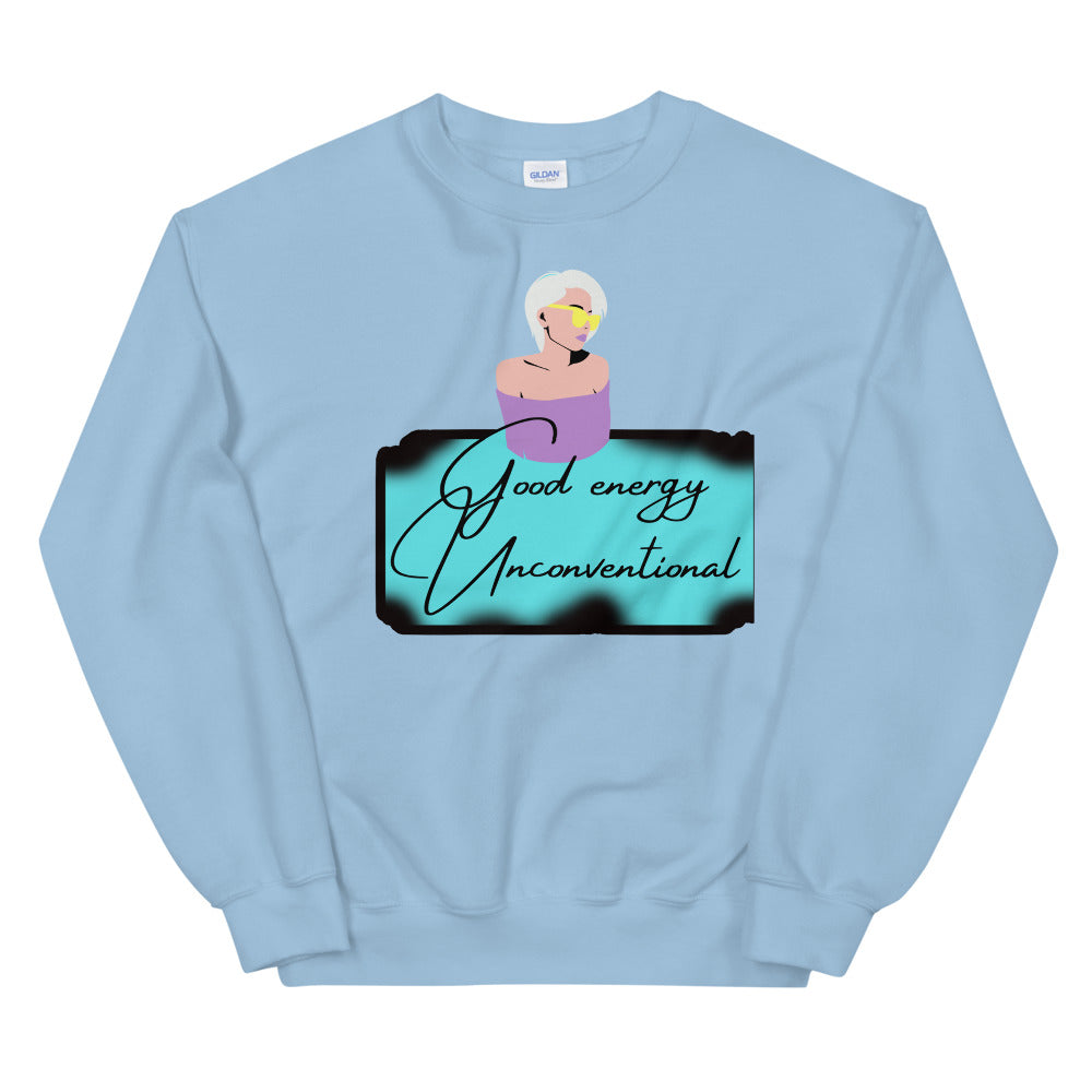 Good Energy Unconventional Unisex Sweatshirt Cotesh