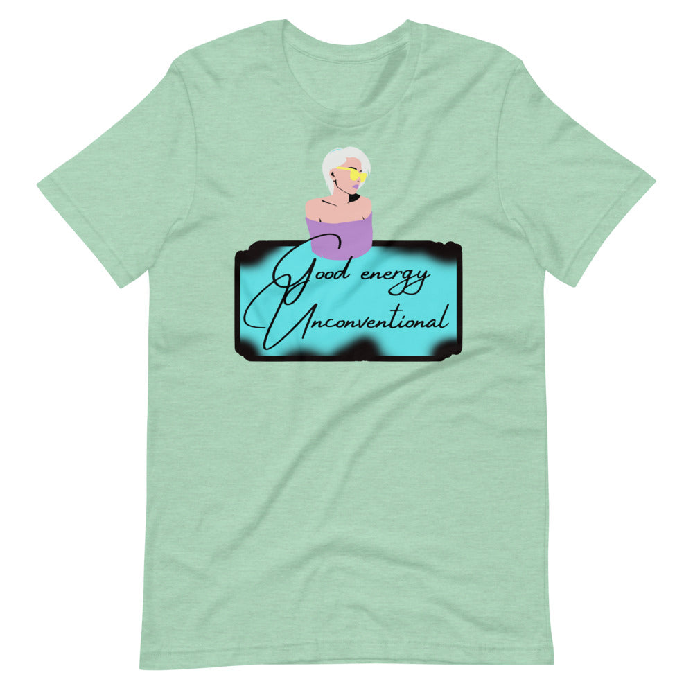 Good Energy Unconventional Short-Sleeve Unisex T-Shirt Cotesh