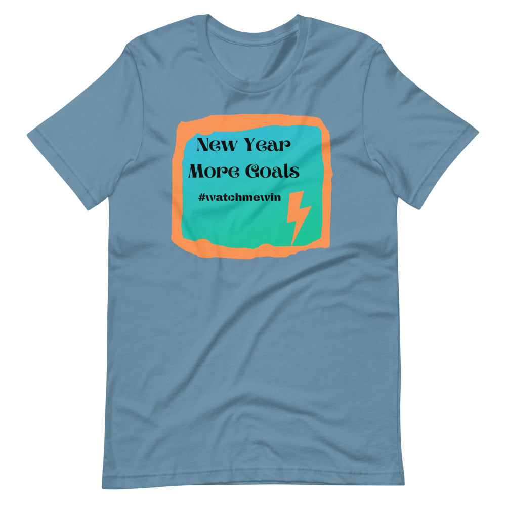 Now More Goals Short-Sleeve Unisex T-Shirt Cotesh