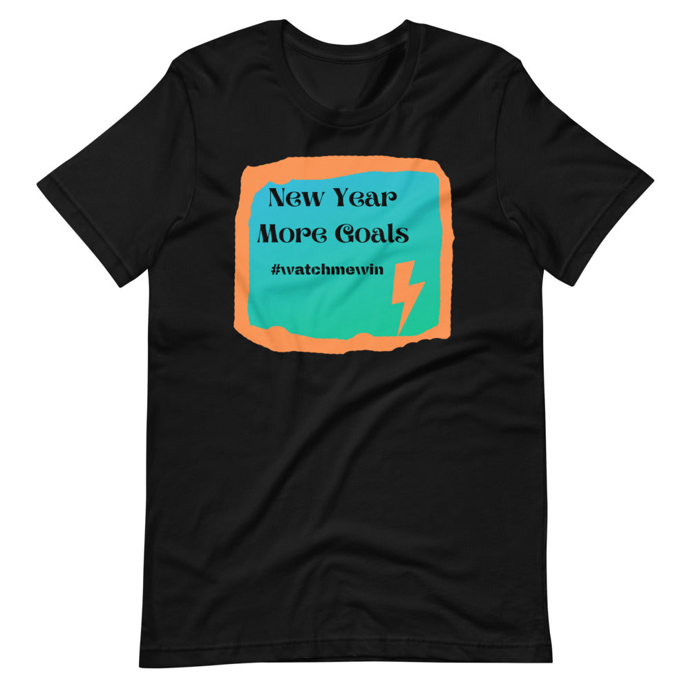 Now More Goals Short-Sleeve Unisex T-Shirt Cotesh