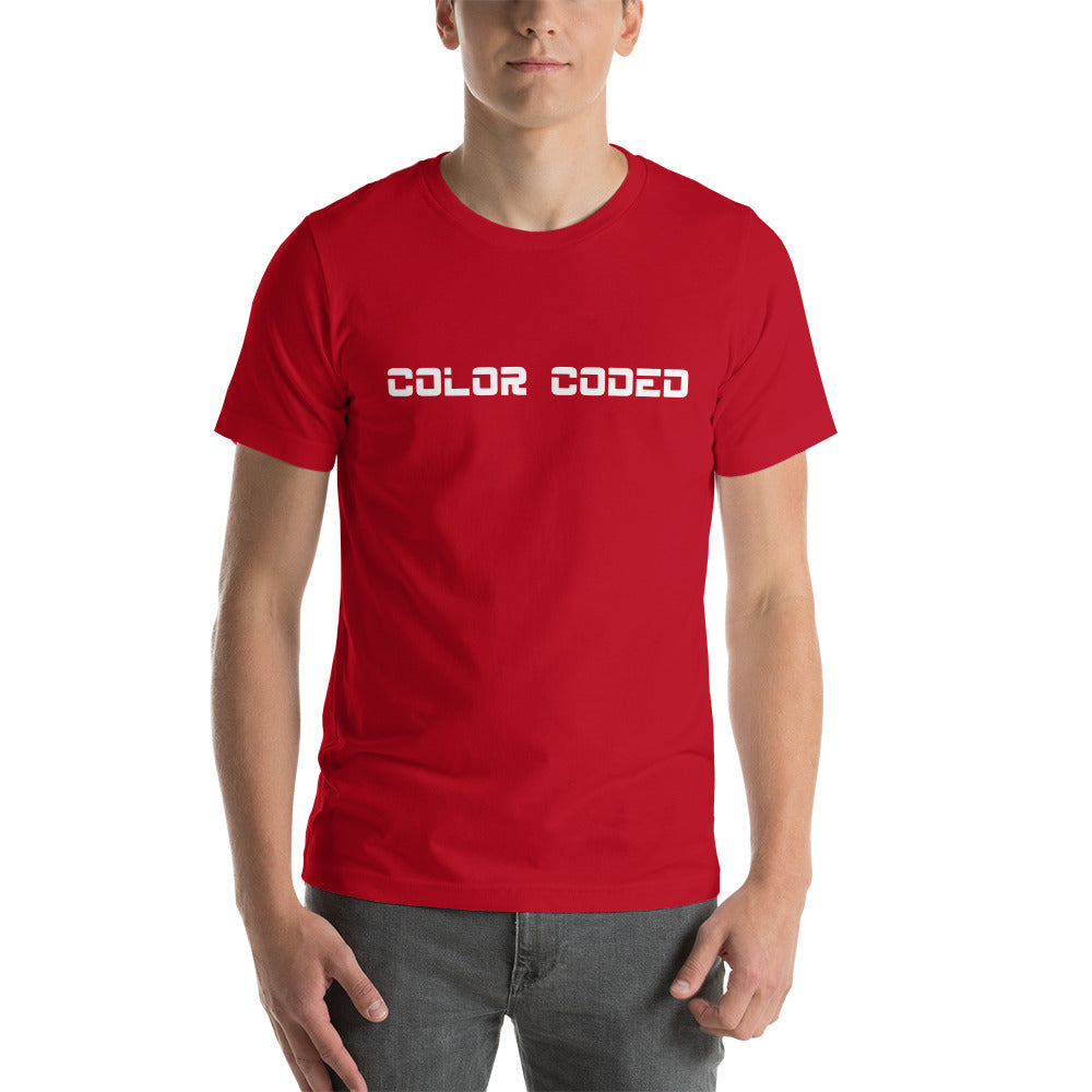 Color Coded Short-Sleeve Unisex T-Shirt | Cotesh
