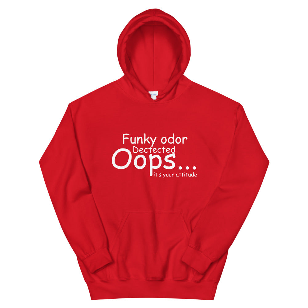 Funny odor dected Oops Unisex Hoodie | Cotesh | hoodiez