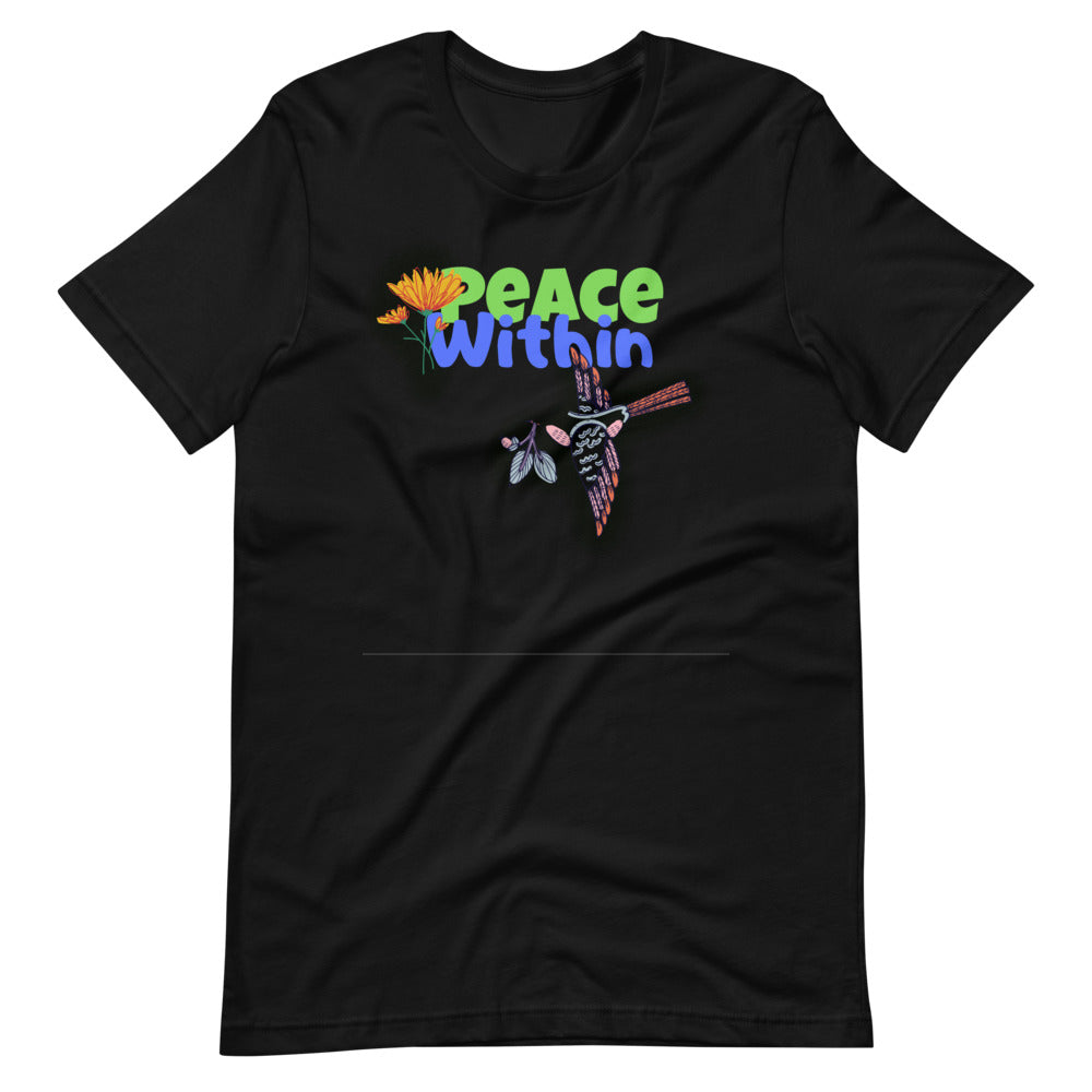Peace within Short-Sleeve Unisex T-Shirt Cotesh