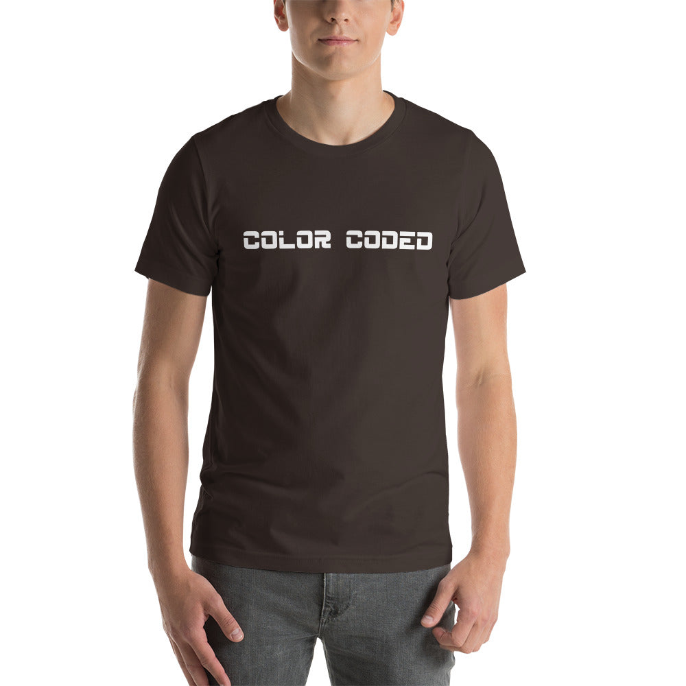 Color Coded Short-Sleeve Unisex T-Shirt | Cotesh