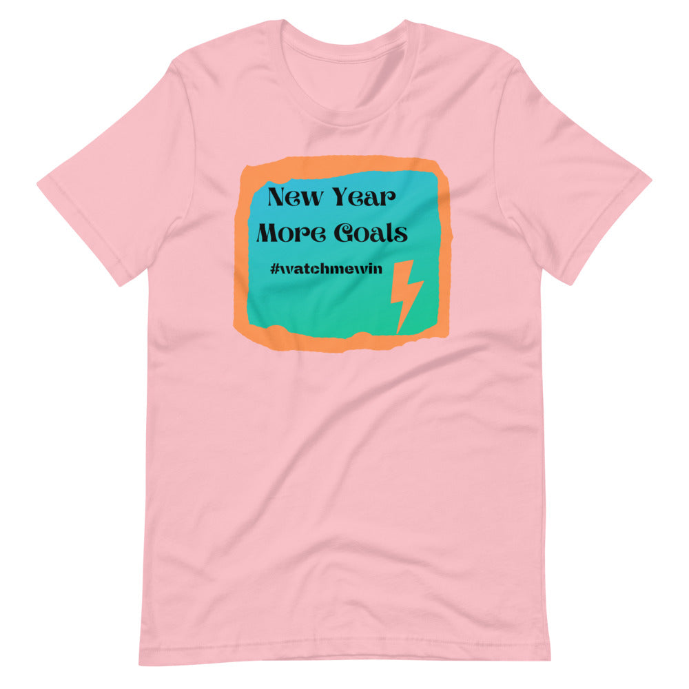 Now More Goals Short-Sleeve Unisex T-Shirt Cotesh