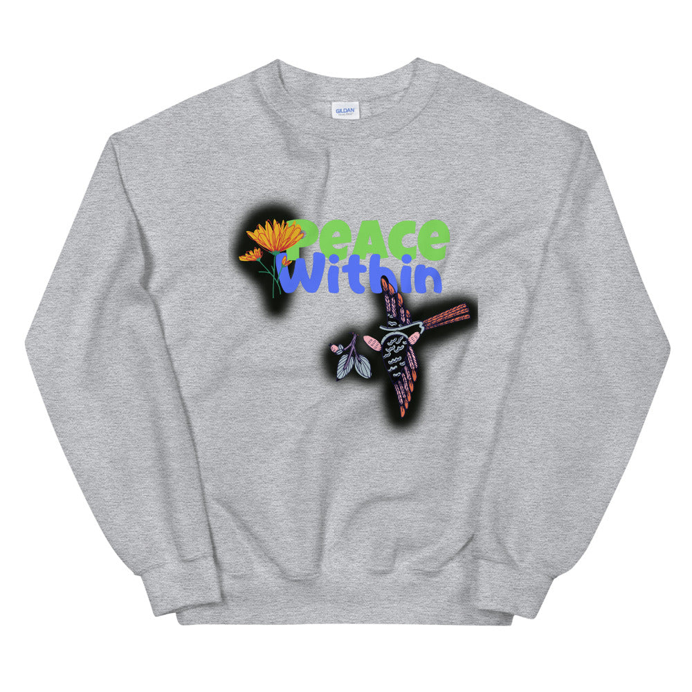 Peace within Unisex Sweatshirt Cotesh