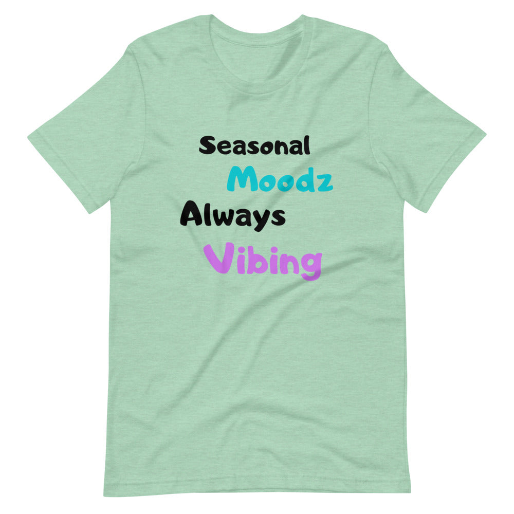 Seasonal Moods alwasy vibing Short-Sleeve Unisex T-Shirt Cotesh