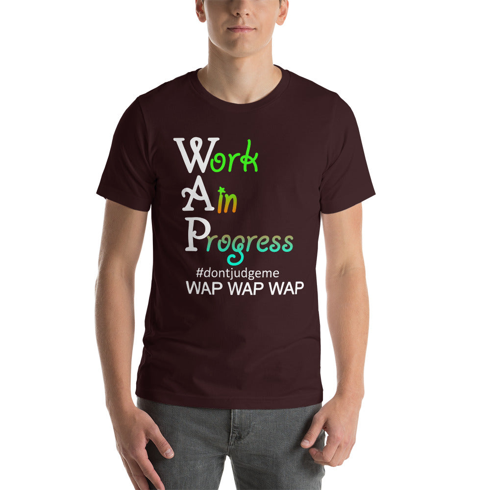 Work in progress Short-Sleeve Unisex T-Shirt | Cotesh | WAPvention