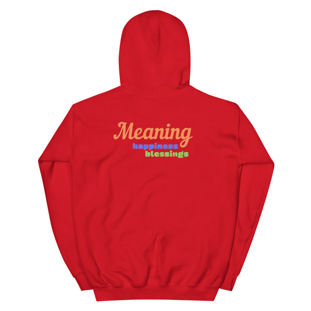 Phuc U | Meaning Happiness Blessing Unisex Hoodie Cotesh Blending Trends