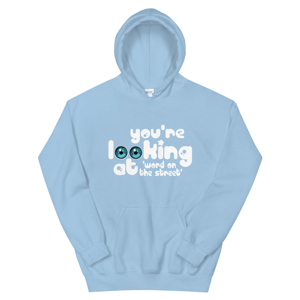 You're looking at Word on the street Unisex Hoodie | Cotesh | hoodiez