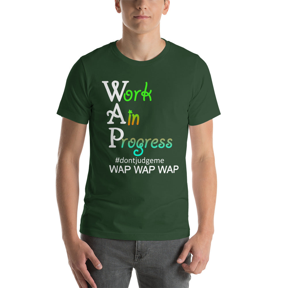 Work in progress Short-Sleeve Unisex T-Shirt | Cotesh | WAPvention