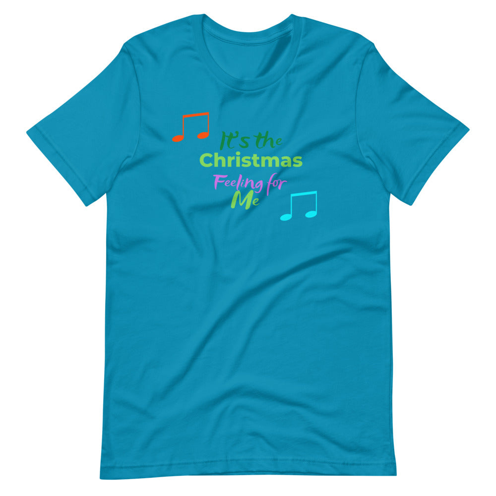 It's the merry christmas feeling for me Short-Sleeve Unisex T-Shirt Cotesh