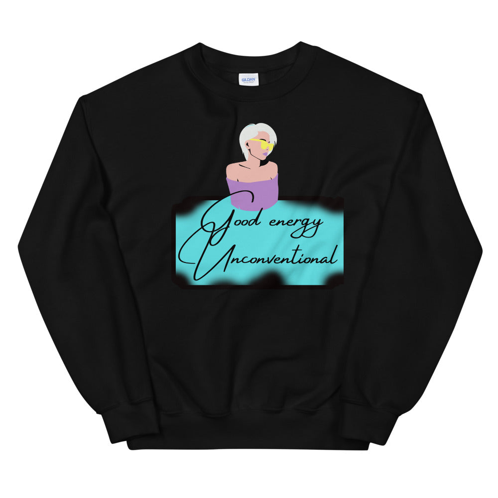 Good Energy Unconventional Unisex Sweatshirt Cotesh