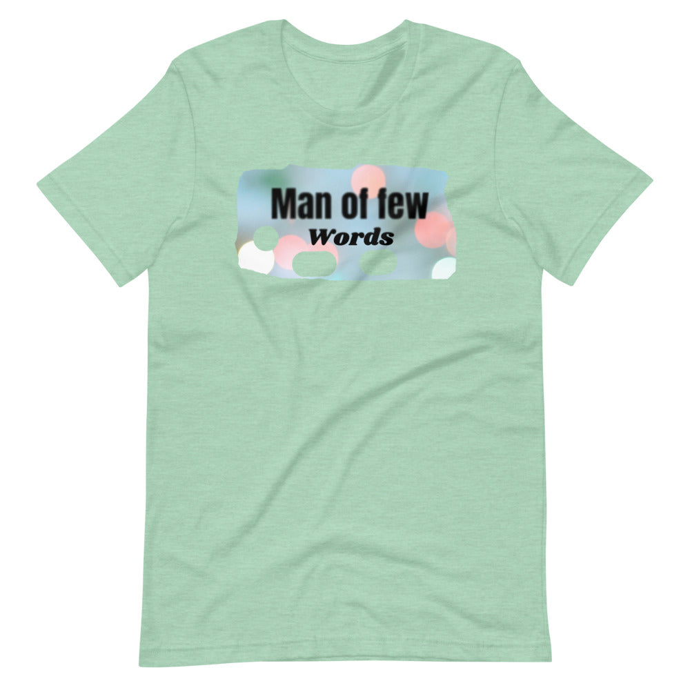 Man of Few Words Short-Sleeve Unisex T-Shirt Cotesh