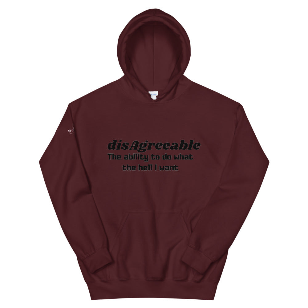 Disagreeable and un-apologetic Unisex Hoodie Coteh Bleding Trends