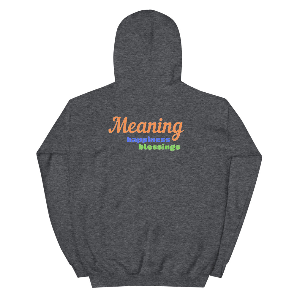Phuc U | Meaning Happiness Blessing Unisex Hoodie Cotesh Blending Trends