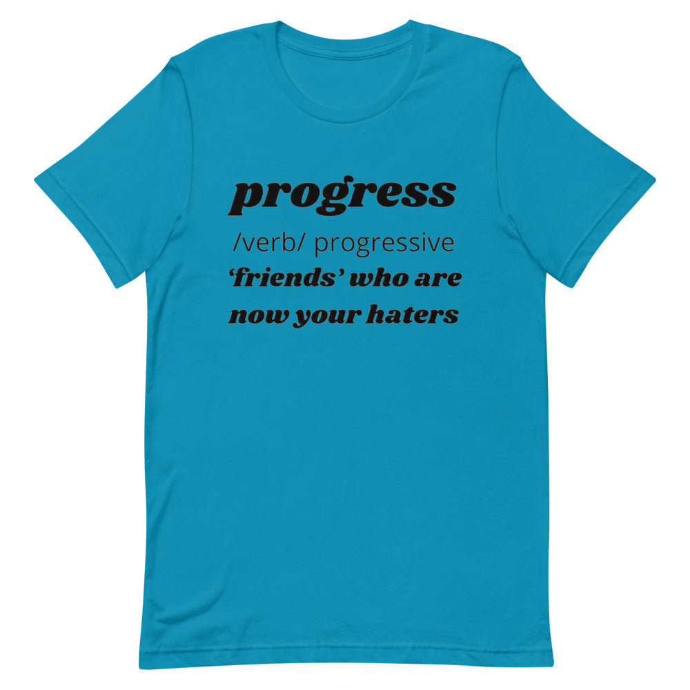 Progress Short-Sleeve Unisex T-Shirt Cotesh Blending Trends