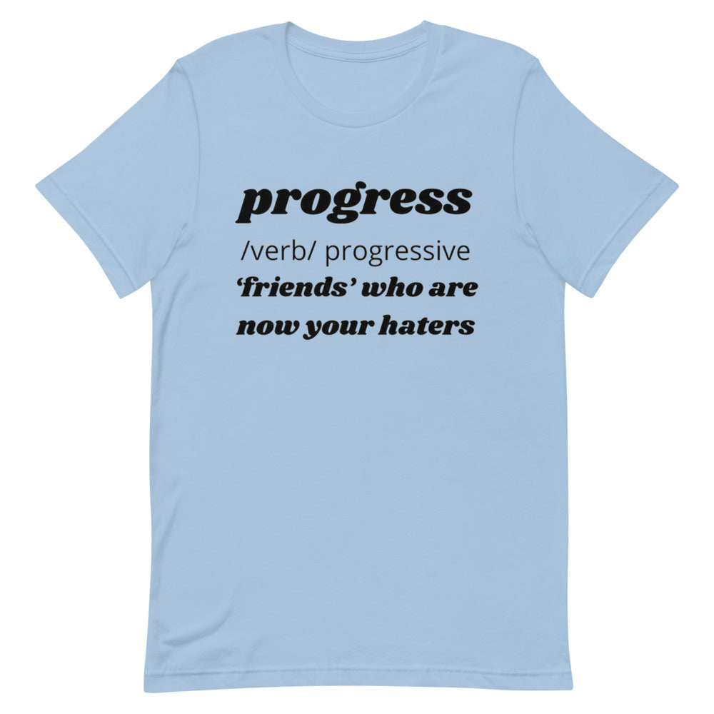 Progress Short-Sleeve Unisex T-Shirt Cotesh Blending Trends