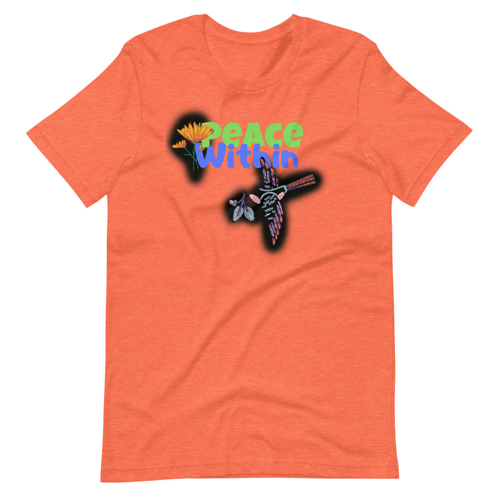 Peace within Short-Sleeve Unisex T-Shirt Cotesh