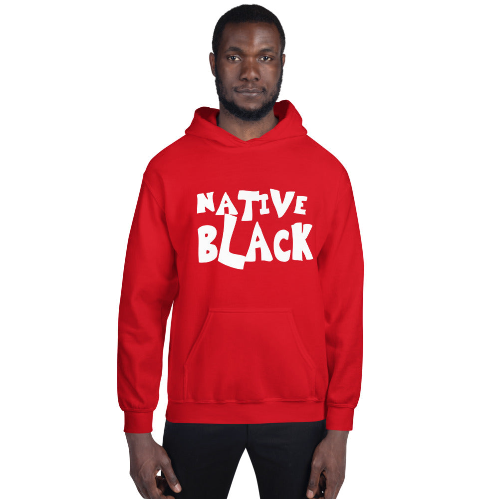 Native Black Unisex Hoodie Expression Hoodies CoTesh