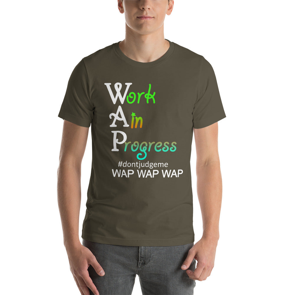 Work in progress Short-Sleeve Unisex T-Shirt | Cotesh | WAPvention