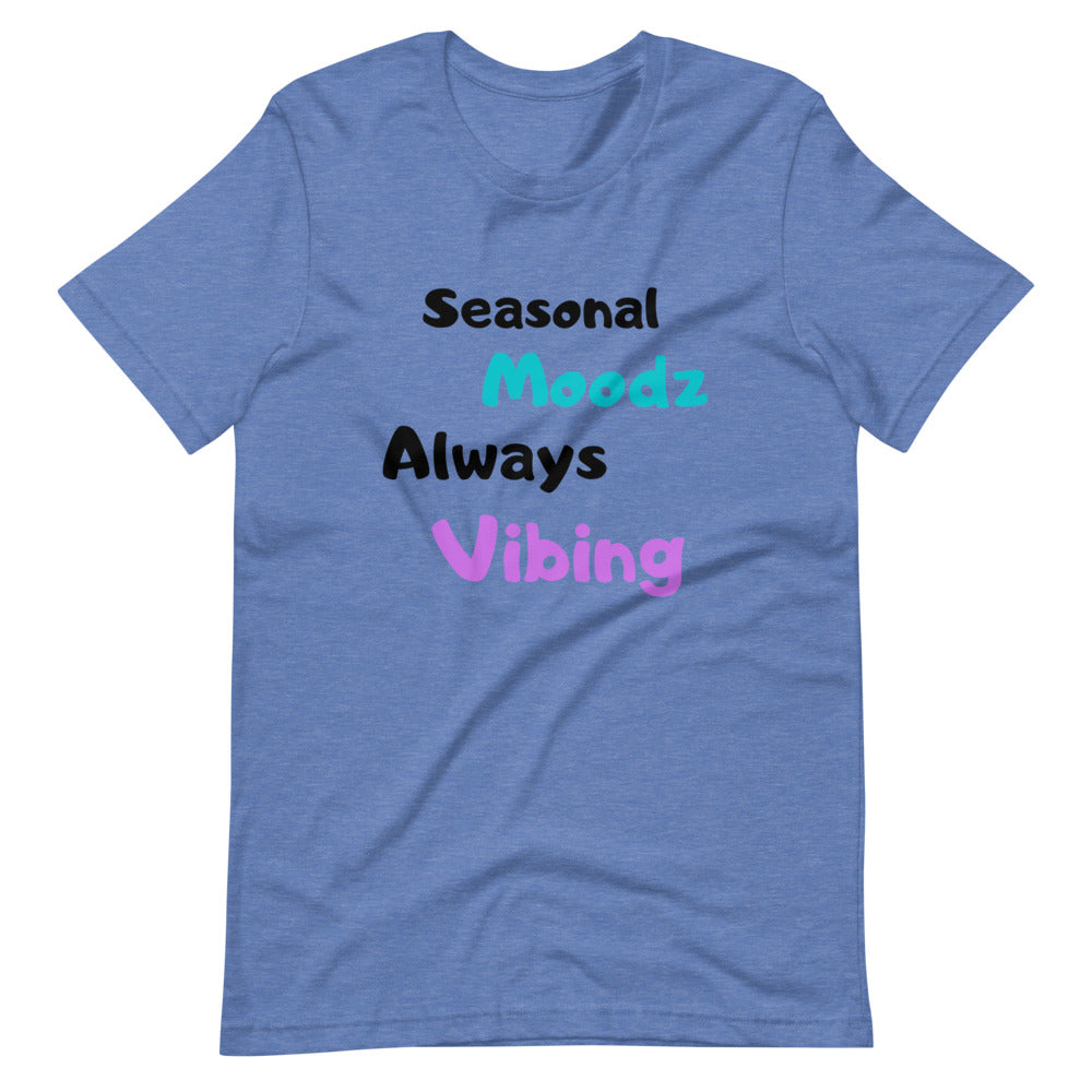 Seasonal Moods alwasy vibing Short-Sleeve Unisex T-Shirt Cotesh
