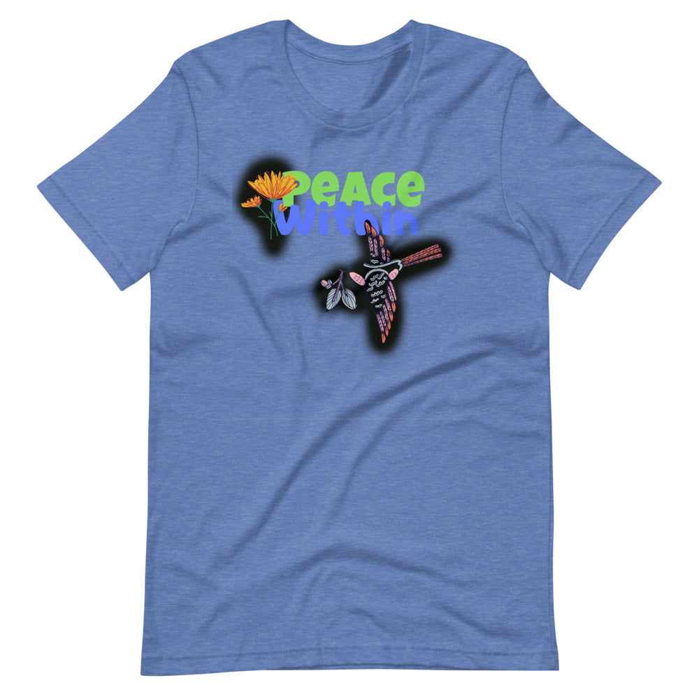 Peace within Short-Sleeve Unisex T-Shirt Cotesh