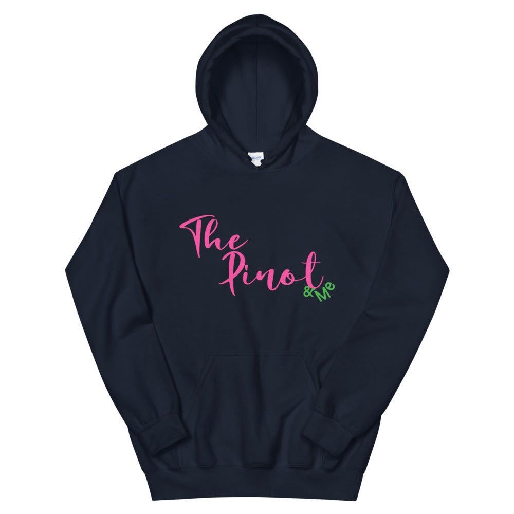 The Pinot and me Unisex Hoodie Cotesh Blending Trends