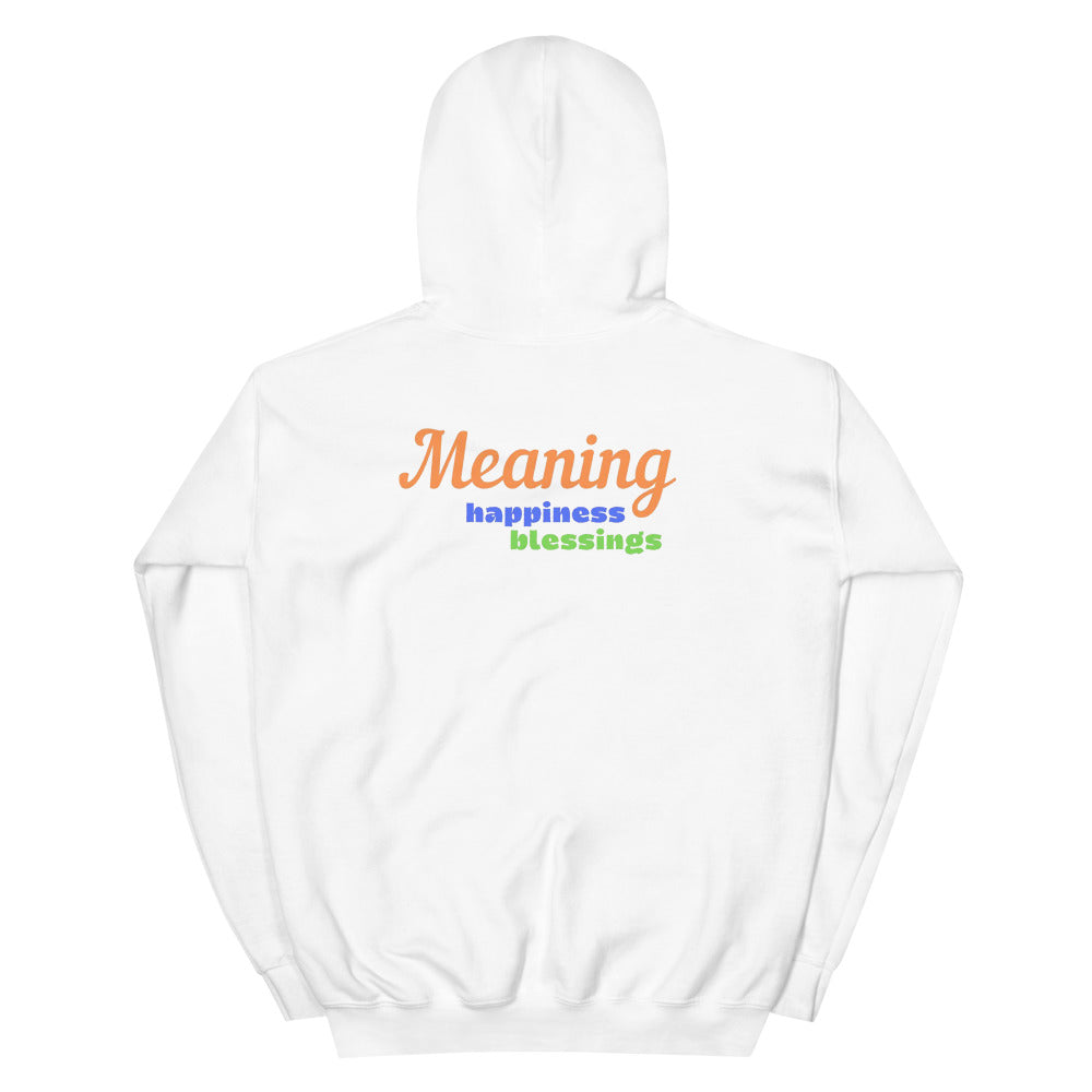 Phuc U | Meaning Happiness Blessing Unisex Hoodie Cotesh Blending Trends
