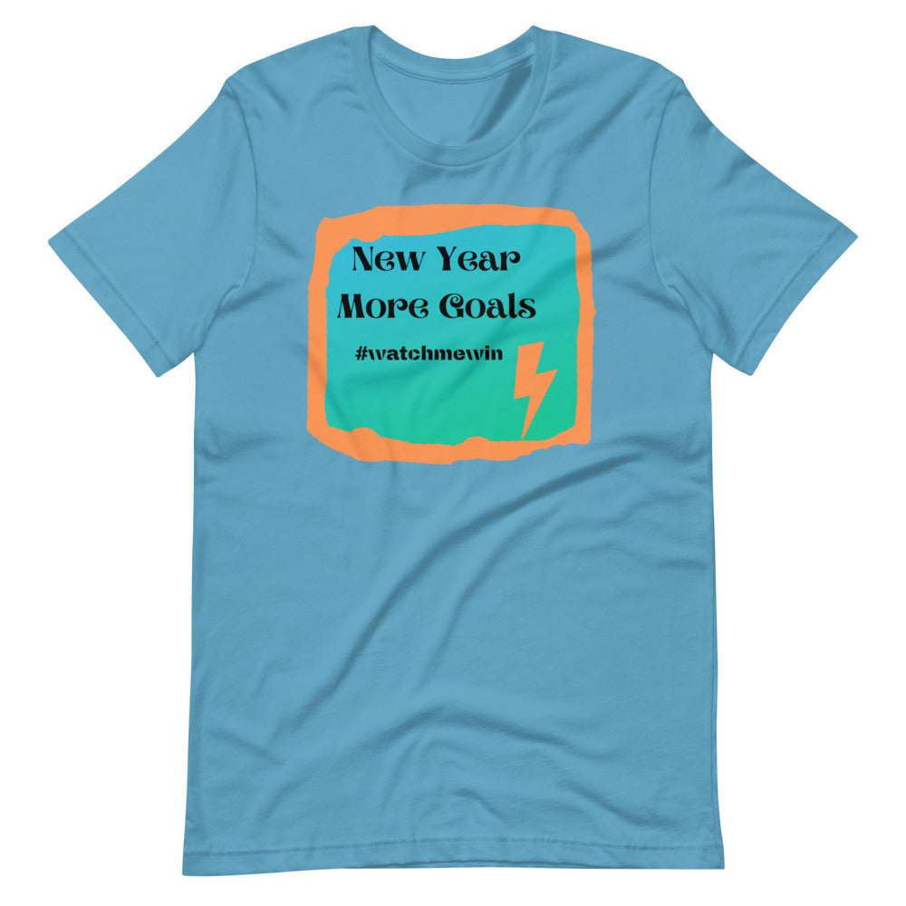 Now More Goals Short-Sleeve Unisex T-Shirt Cotesh