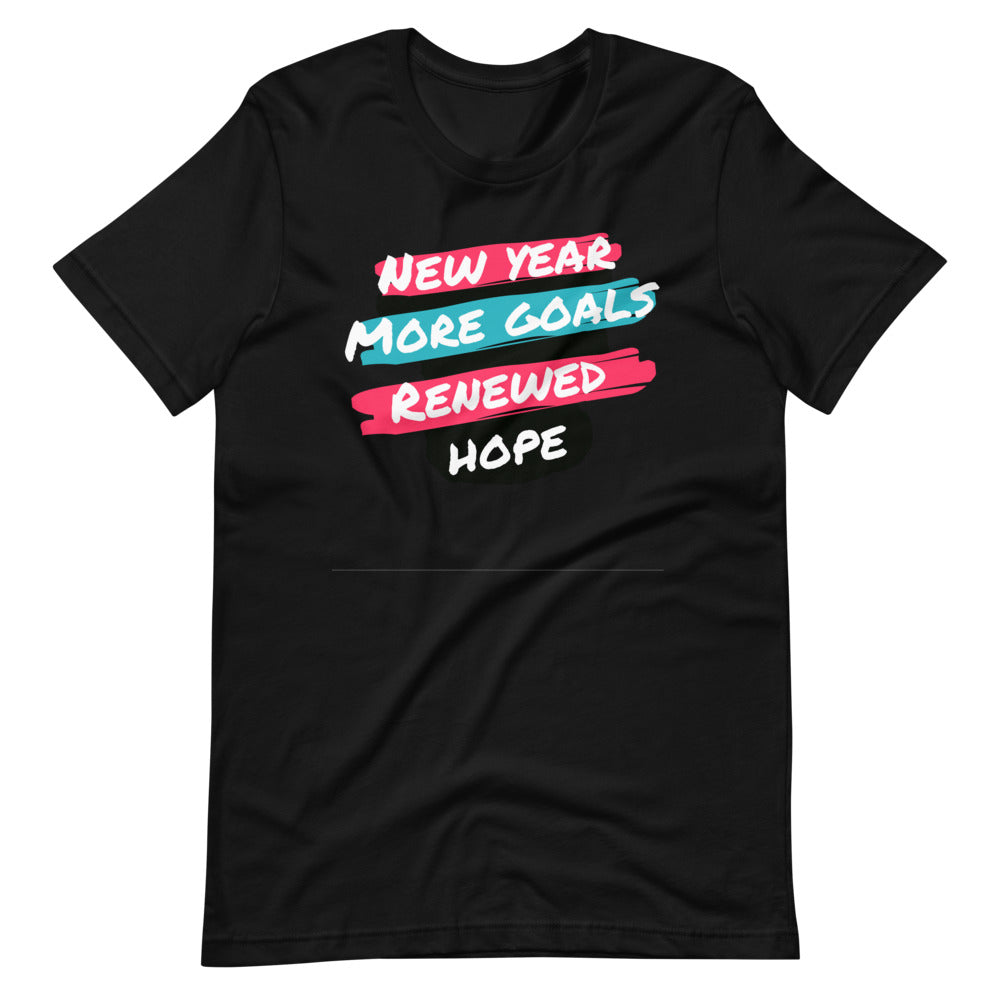 New Year More Goal New Hope Short-Sleeve Unisex T-Shirt Cotesh