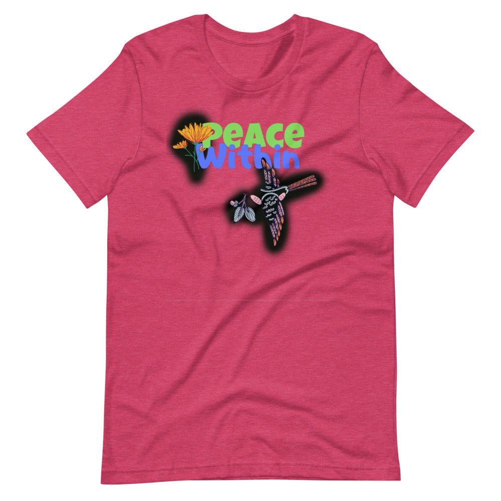 Peace within Short-Sleeve Unisex T-Shirt Cotesh
