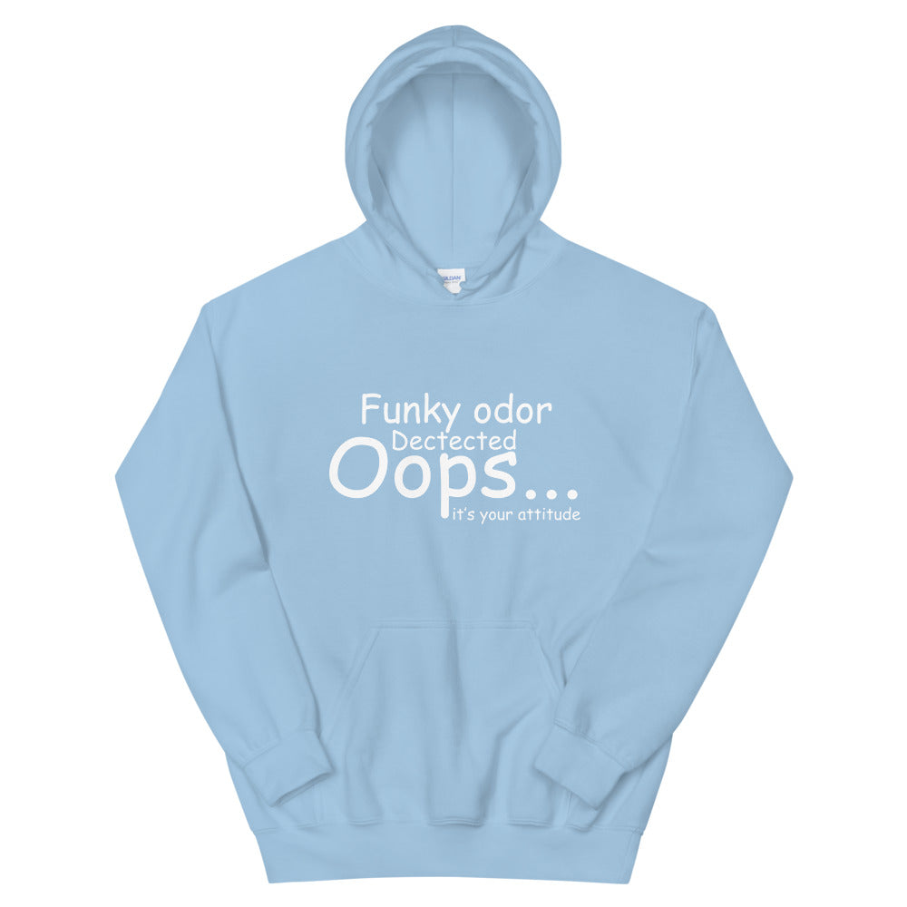 Funny odor dected Oops Unisex Hoodie | Cotesh | hoodiez