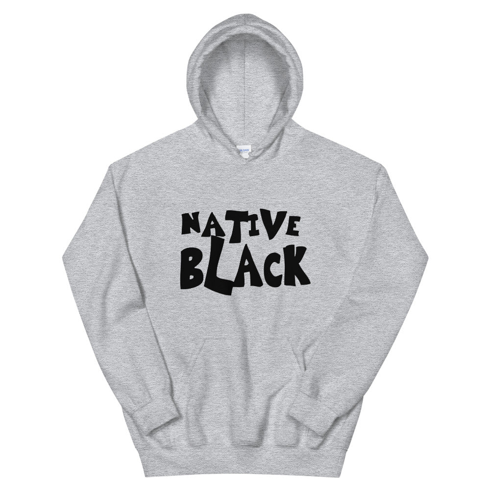 Native Black Unisex Hoodie Expression Hoodies CoTesh