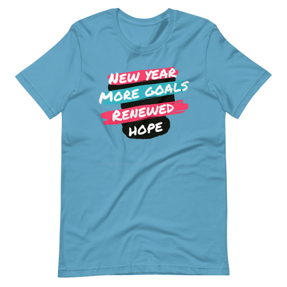 New Year More Goal New Hope Short-Sleeve Unisex T-Shirt Cotesh