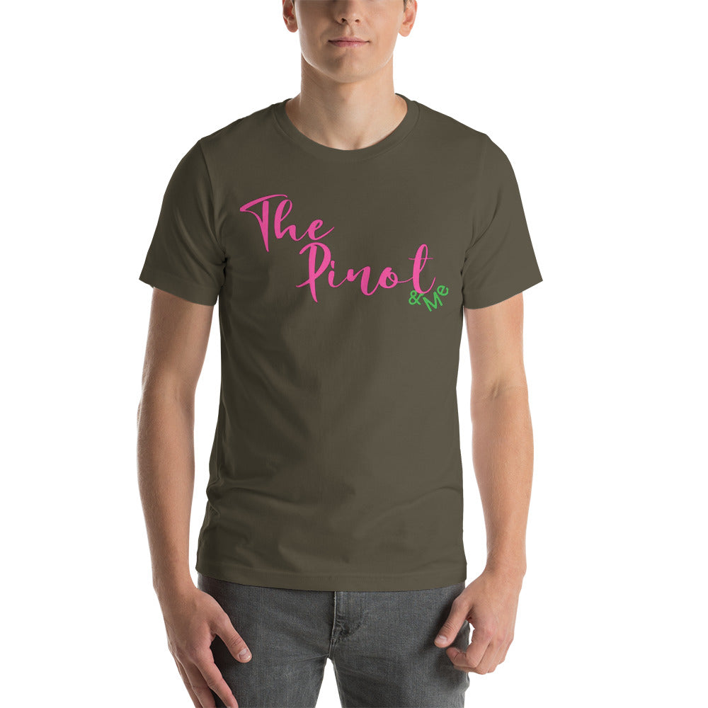 The Pinot and Me Short-Sleeve Unisex T-Shirt Cotesh Blending Trends