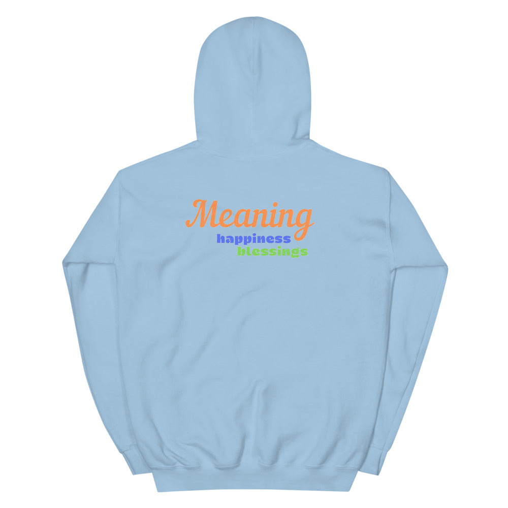 Phuc U | Meaning Happiness Blessing Unisex Hoodie Cotesh Blending Trends