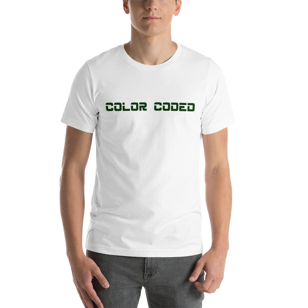 Color Coded Short-Sleeve Unisex T-Shirt | Cotesh