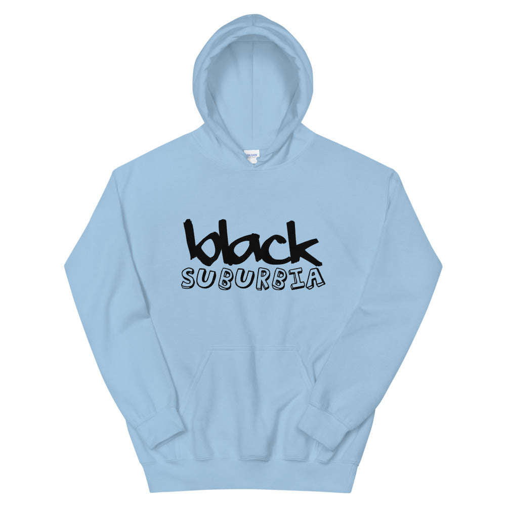 Black Suburbia Unisex Hoodie | Cotesh | Hoodiez