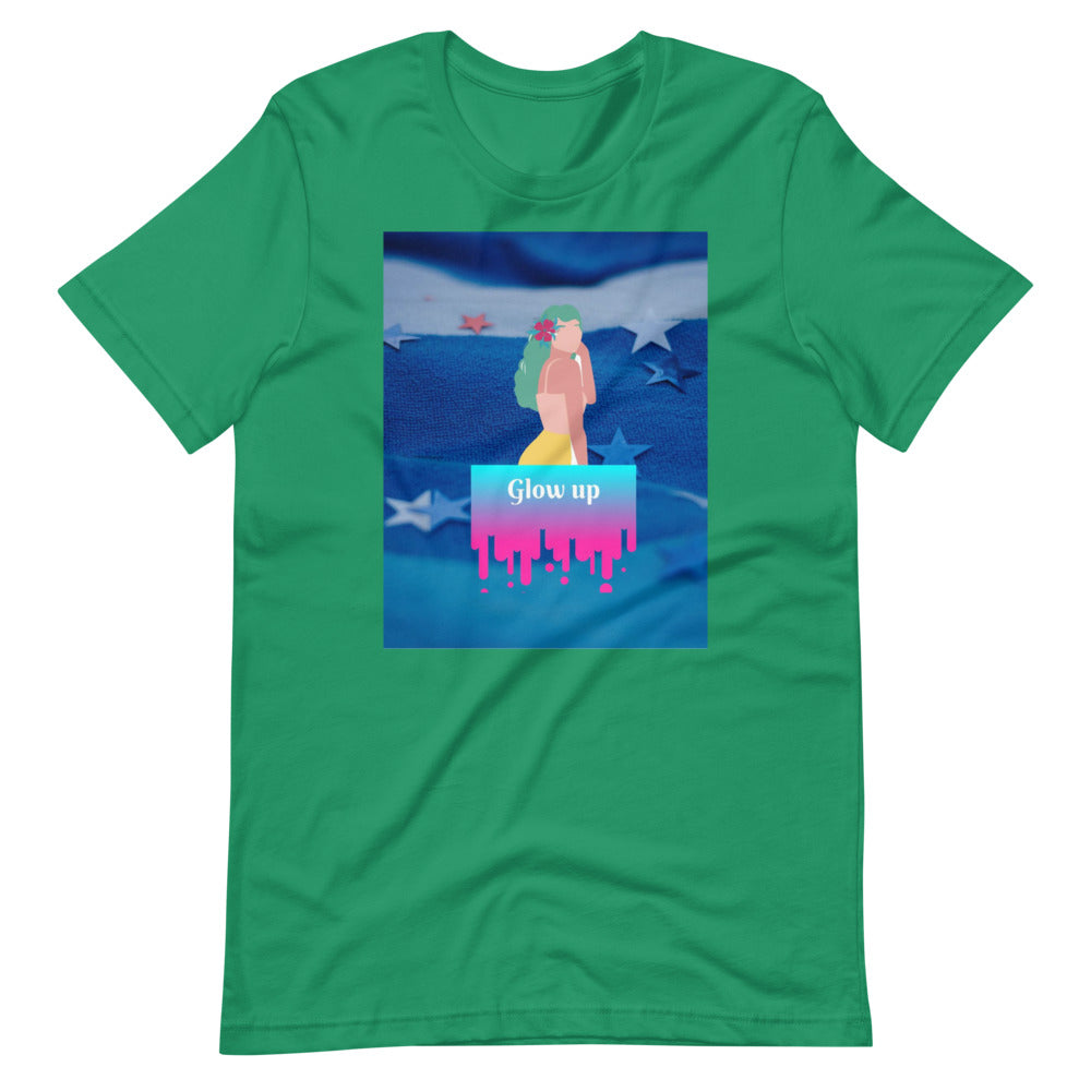 Glow Up Short-Sleeve Unisex T-Shirt Cotesh