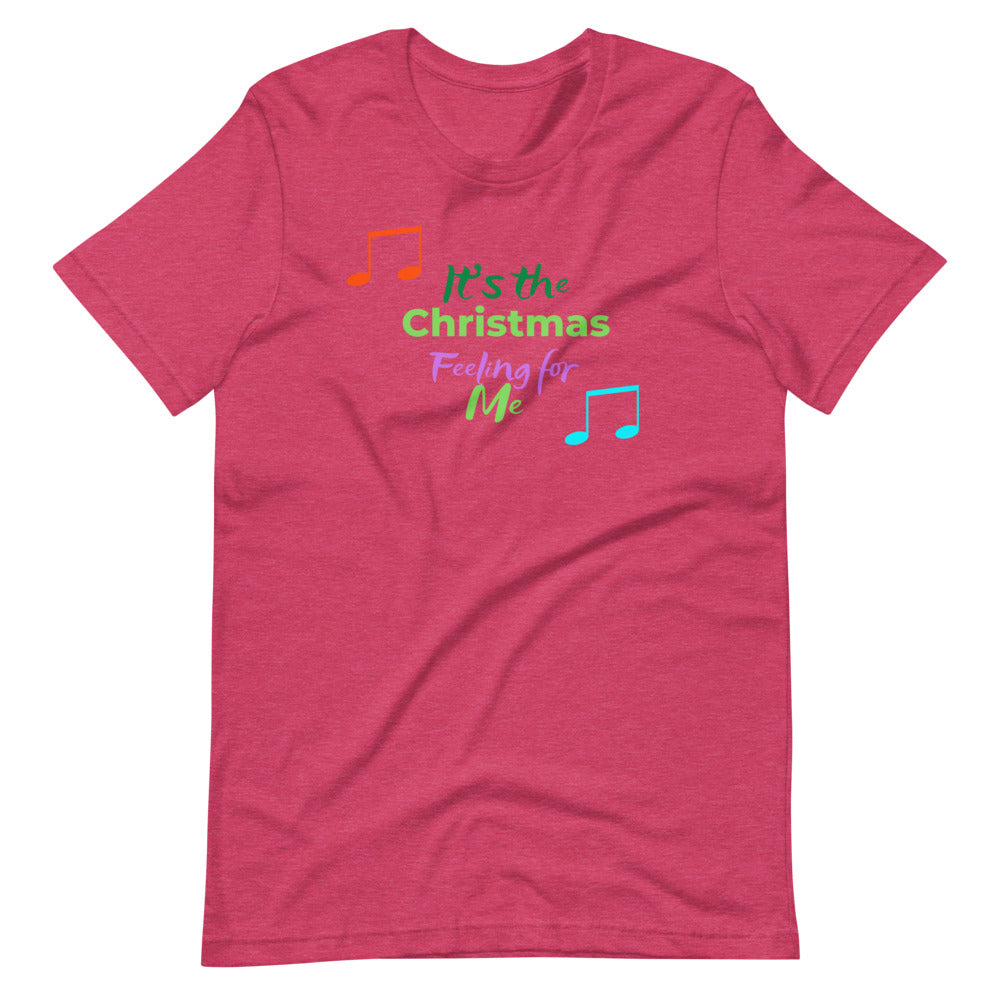 It's the merry christmas feeling for me Short-Sleeve Unisex T-Shirt Cotesh