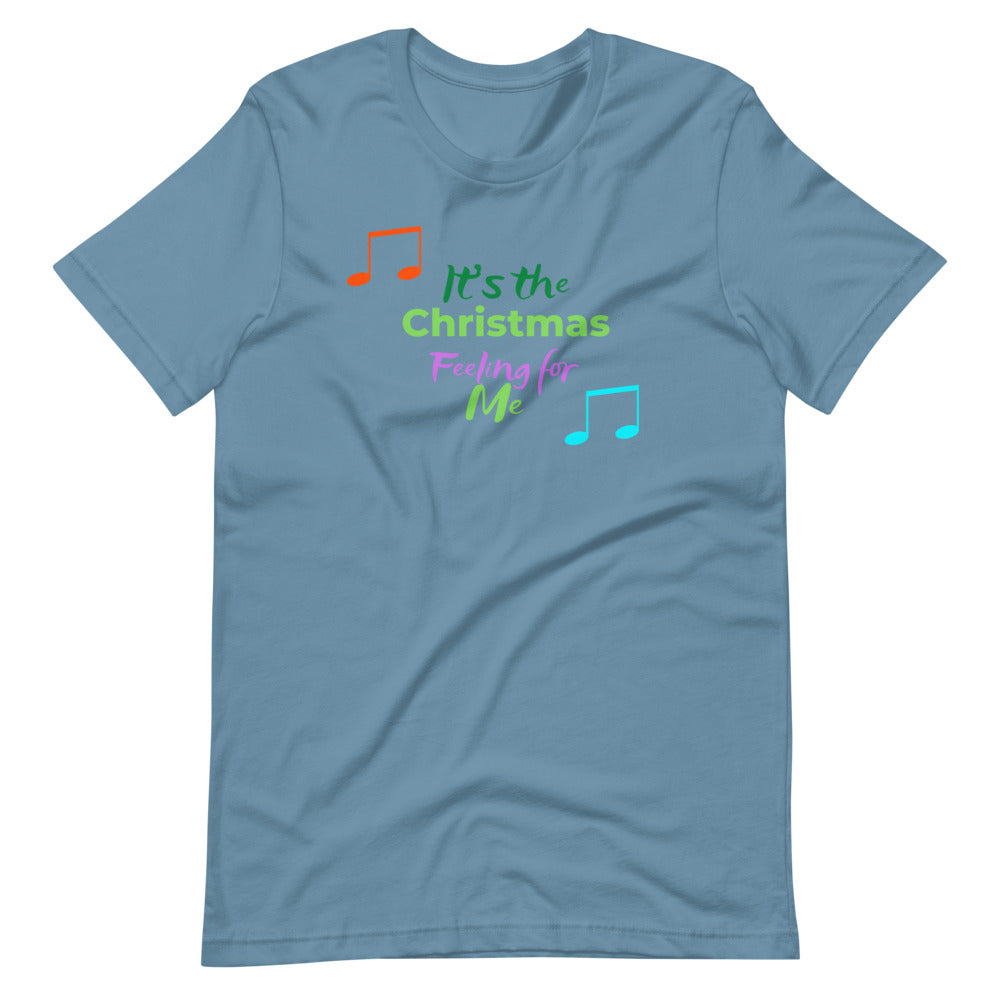 It's the merry christmas feeling for me Short-Sleeve Unisex T-Shirt Cotesh