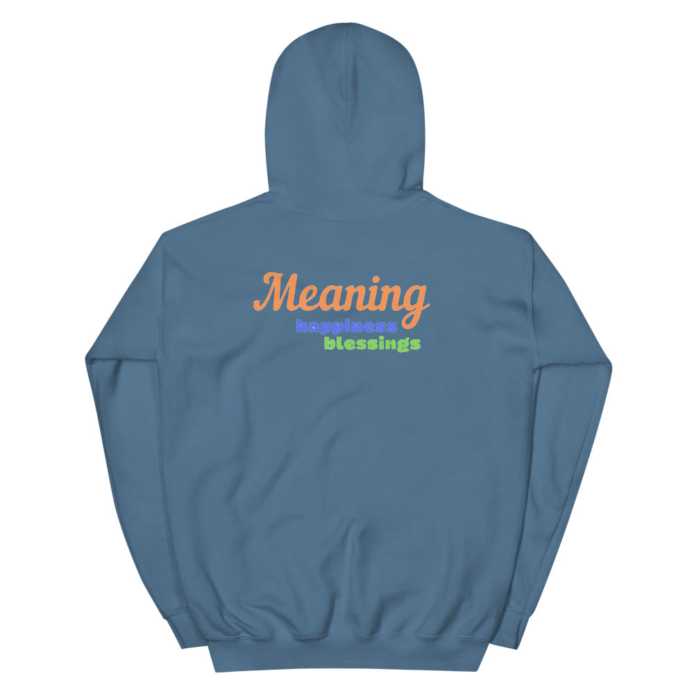 Phuc U | Meaning Happiness Blessing Unisex Hoodie Cotesh Blending Trends