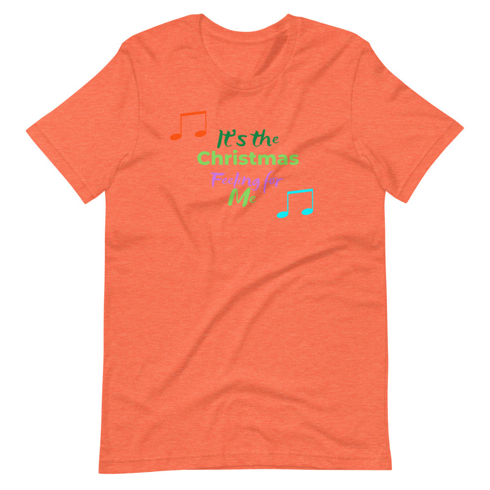 It's the merry christmas feeling for me Short-Sleeve Unisex T-Shirt Cotesh