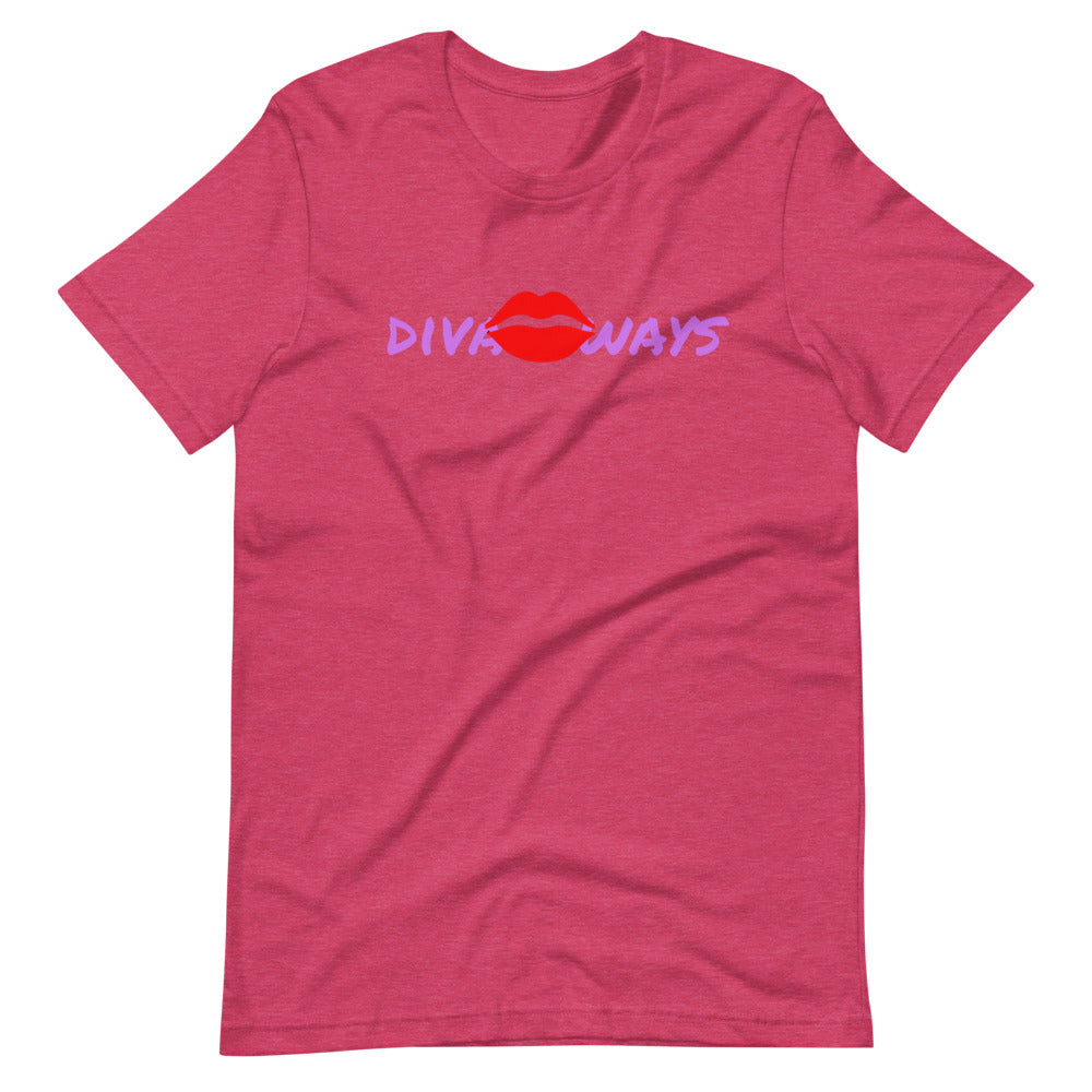 Diva Ways Short-Sleeve Unisex T-Shirt Cotesh