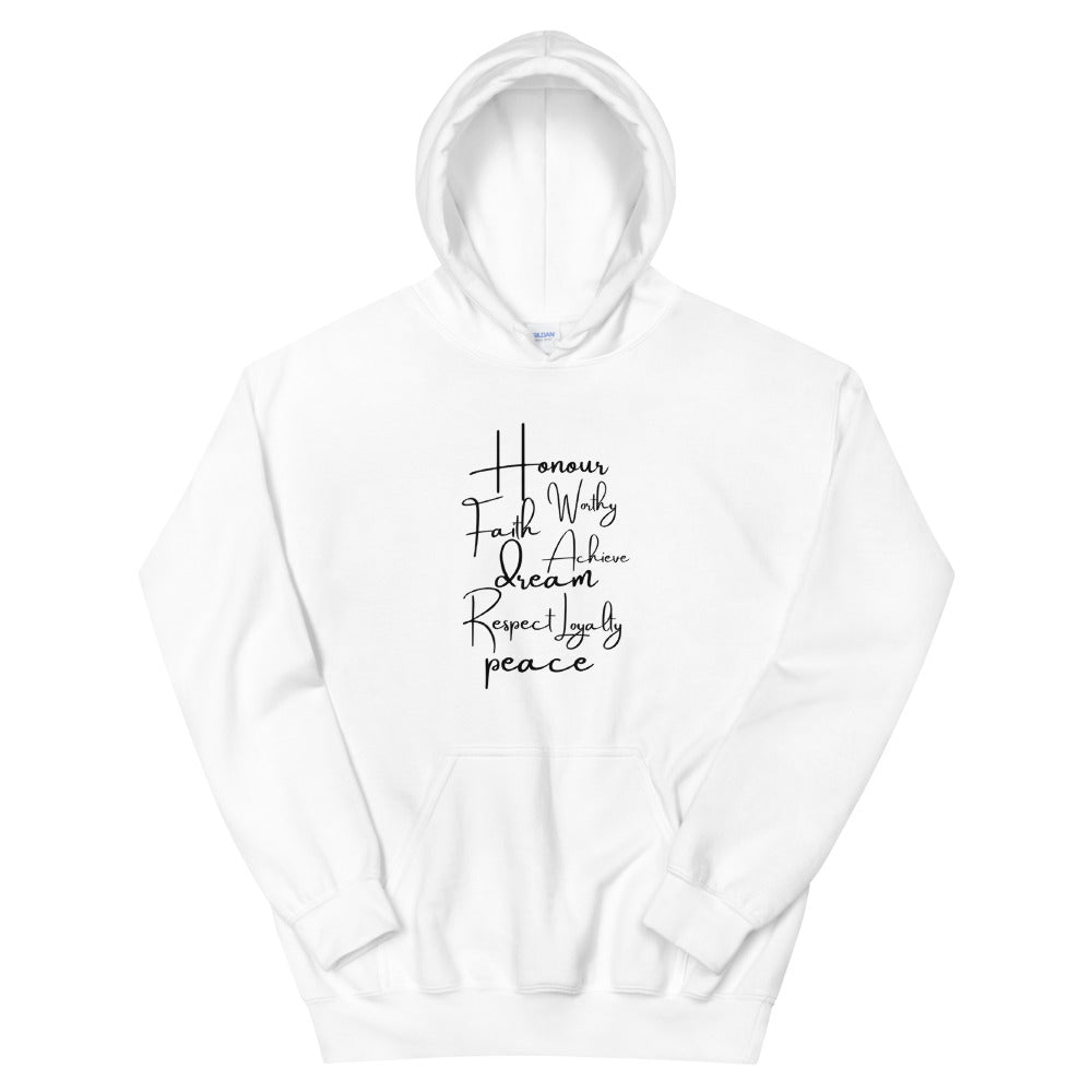 Honor Faith Worthy Unisex Hoodie Cotesh