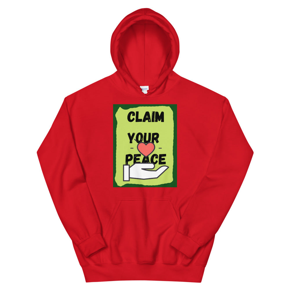 Claim your peace Unisex Hoodie Cotesh