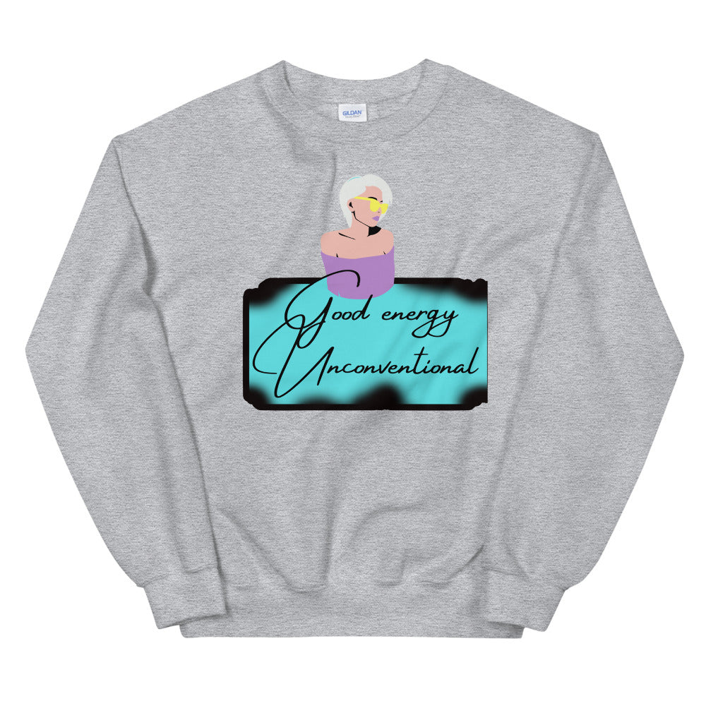 Good Energy Unconventional Unisex Sweatshirt Cotesh