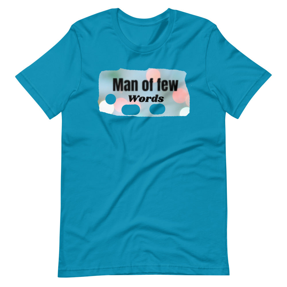 Man of Few Words Short-Sleeve Unisex T-Shirt Cotesh