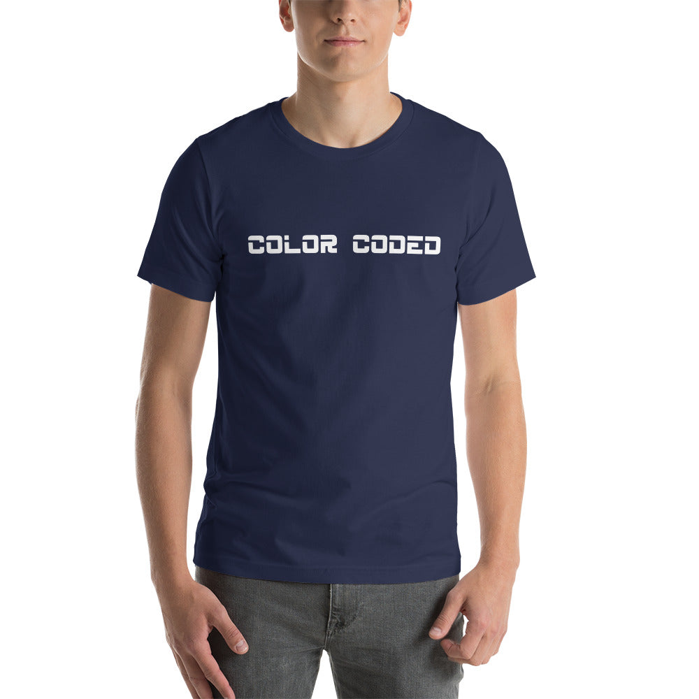 Color Coded Short-Sleeve Unisex T-Shirt | Cotesh